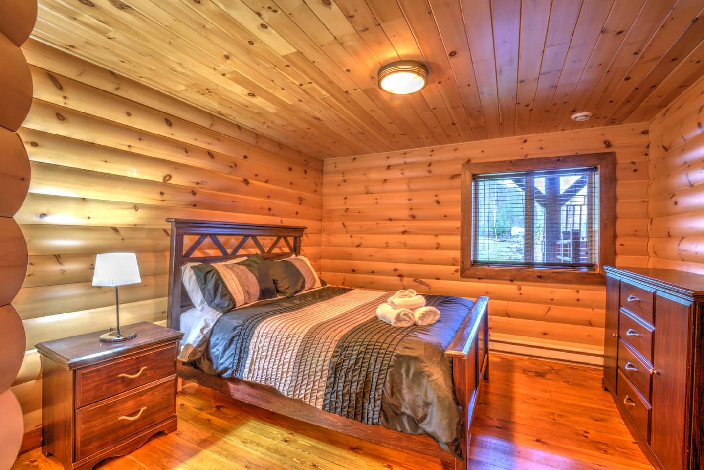 Salle de bain en ardoise du Chalet Le Scandinave